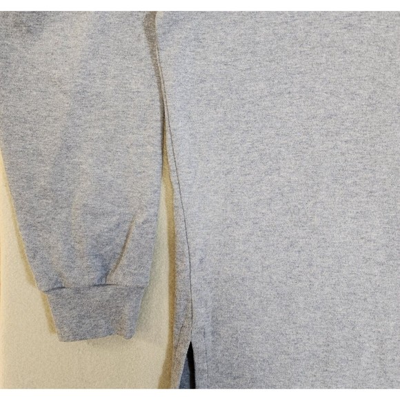 Ralph Lauren Sweatshirt Mens Medium Gray Vintage Solid Long Sleeve - Picture 4 of 14